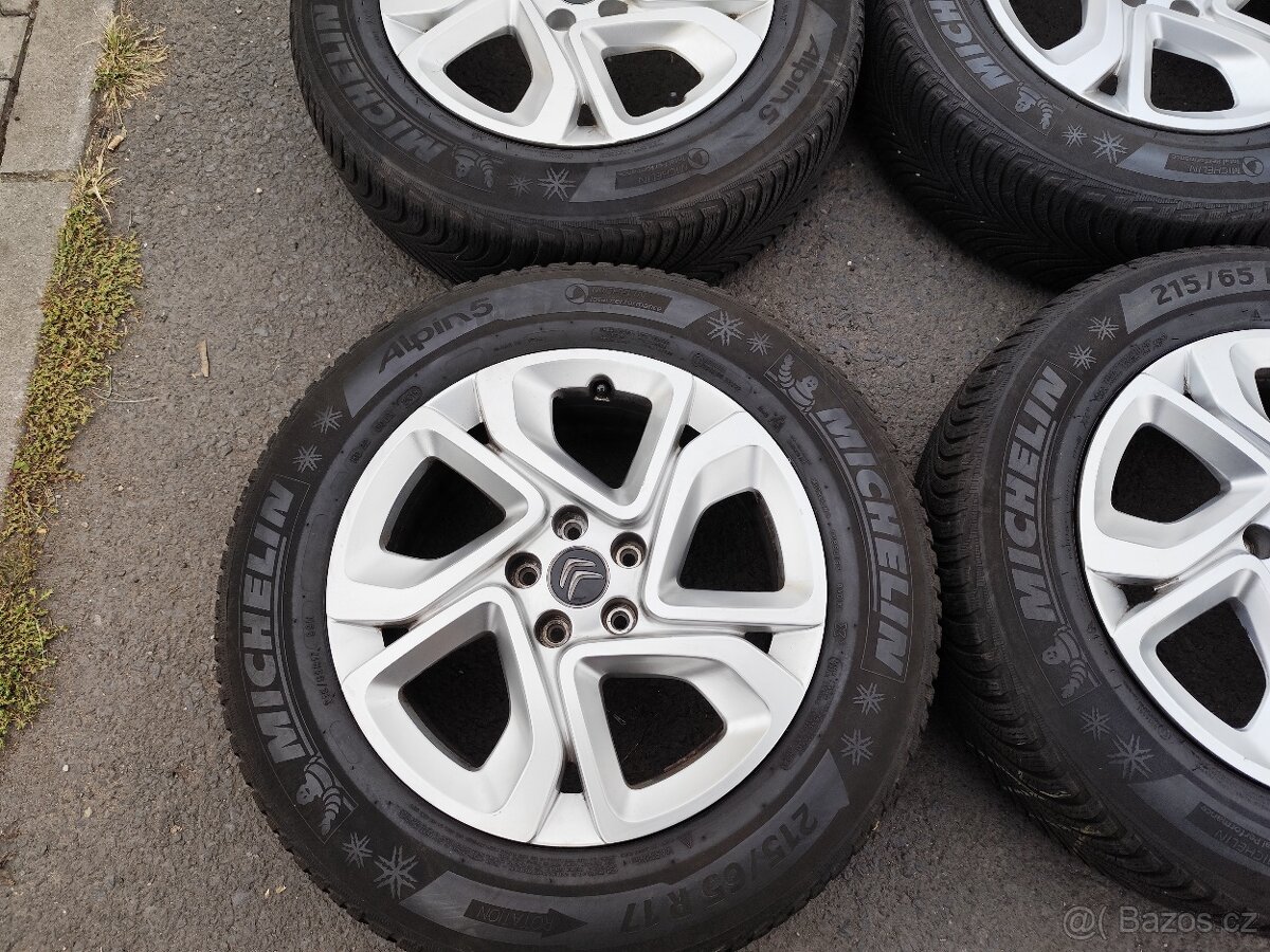 Alu 5 x 108, Citroen, zimní 215/65/17 - 3
