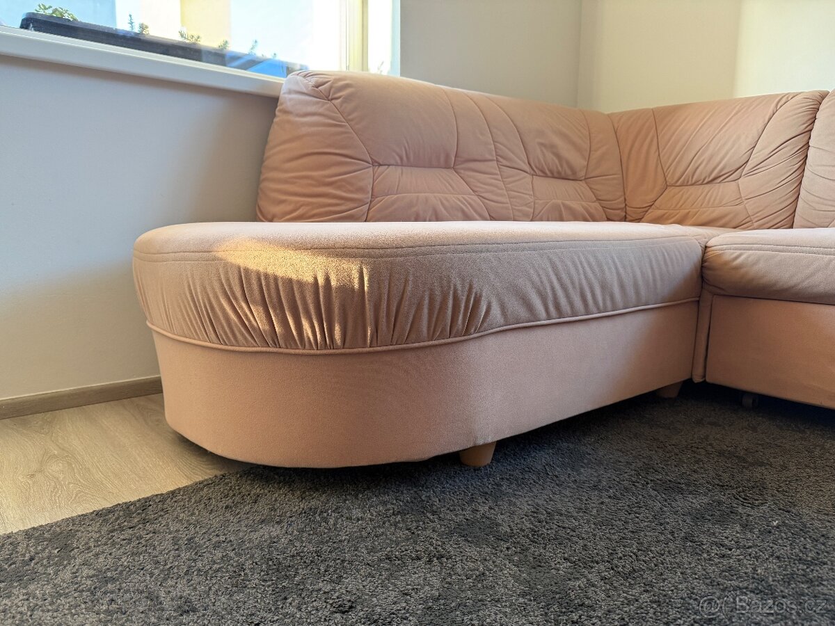 Rohová sedačka s křeslem - 3