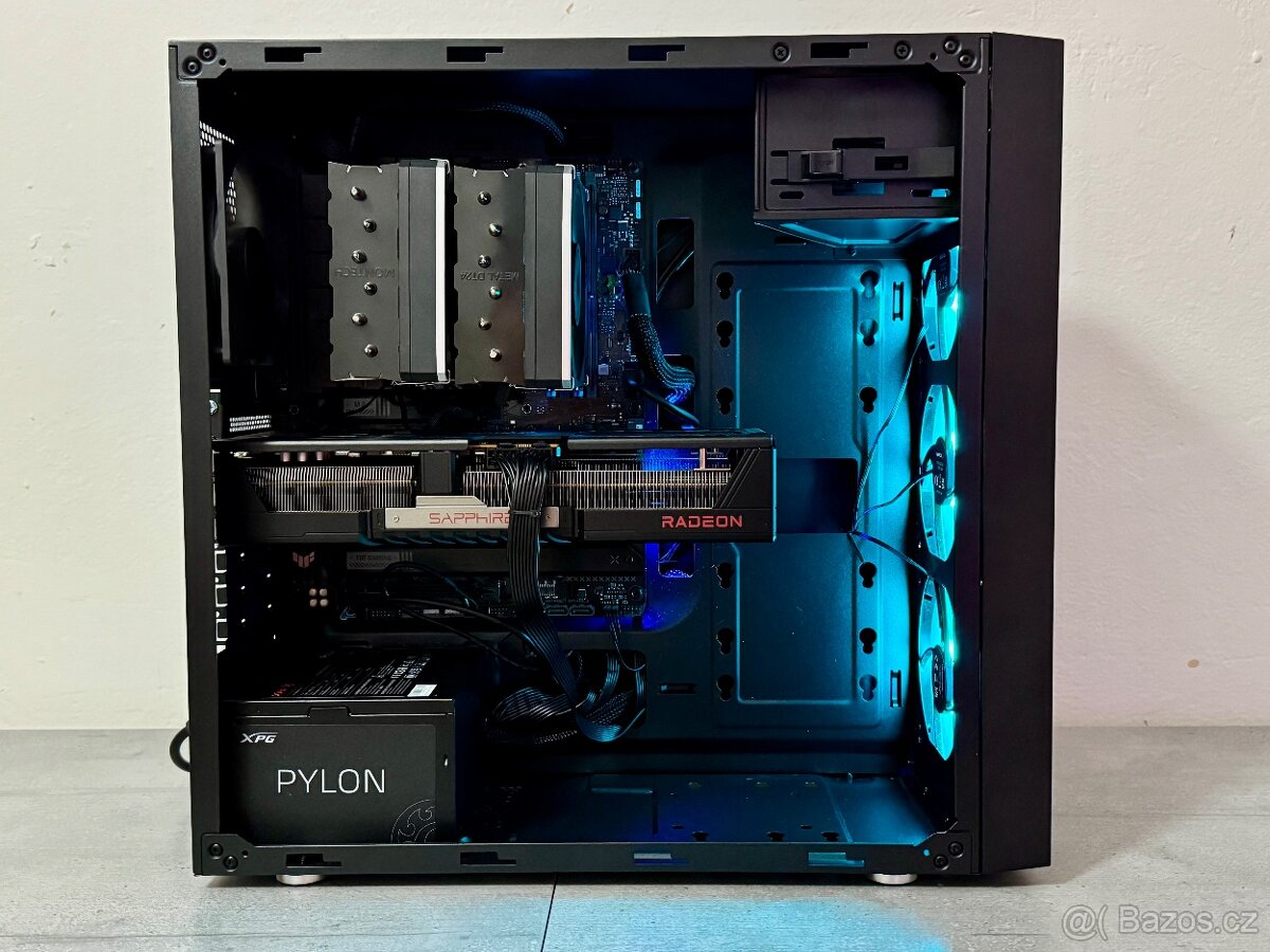 VÝKONNÝ HERNÍ PC I5 13600K/32GB RAM/RX 9070-XT/1TB SSD - 3