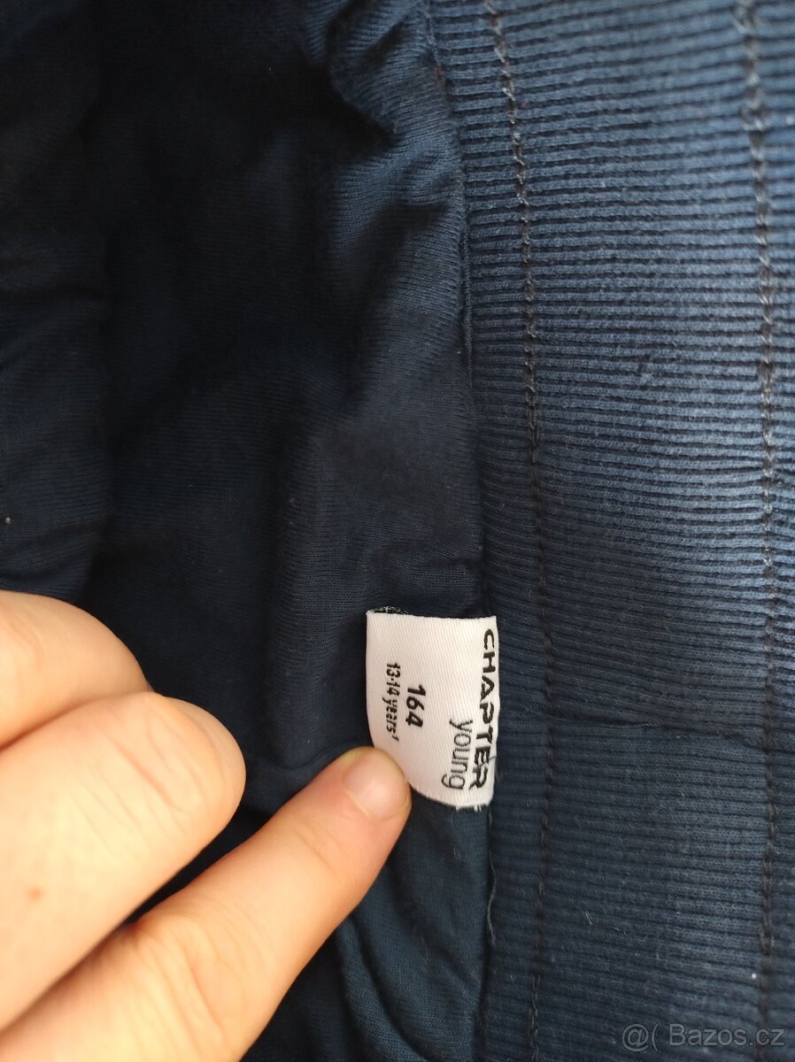 Prodám zimní chlapecké kalhoty vel.164 cm - 3