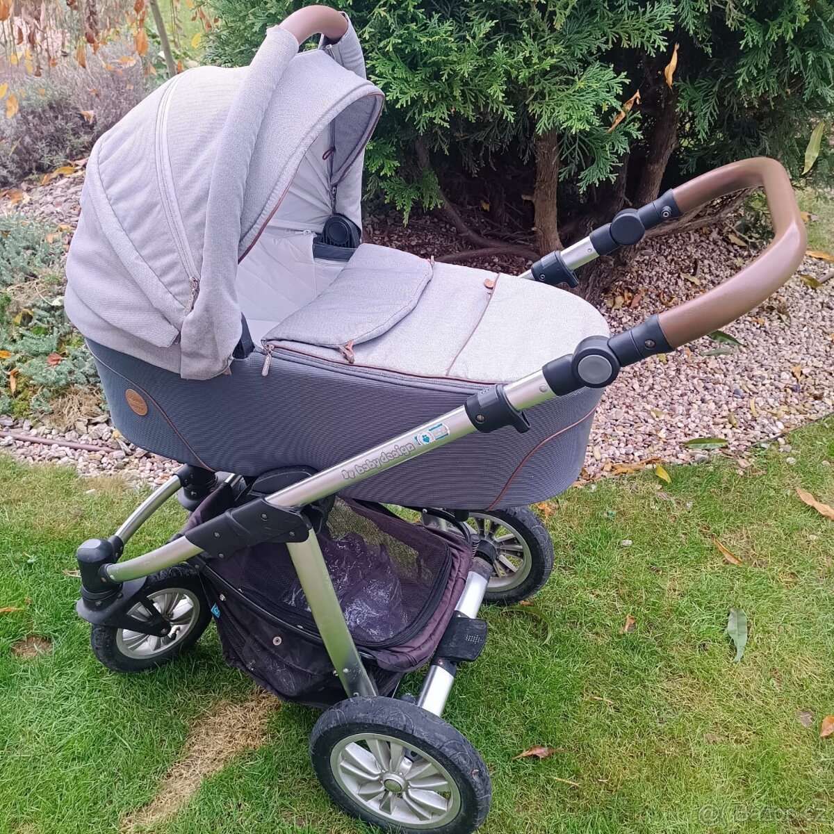 Kočárek dvojkombinace + autosedačka s adaptéry - 3