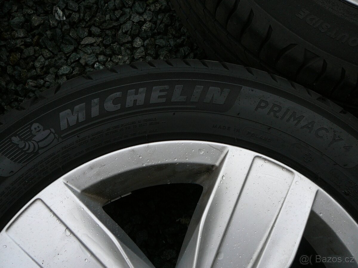 16" orig VW ALU KOLA 5x112 6Jx16H2 ET50 + PNEU 205/55/16 94 - 3