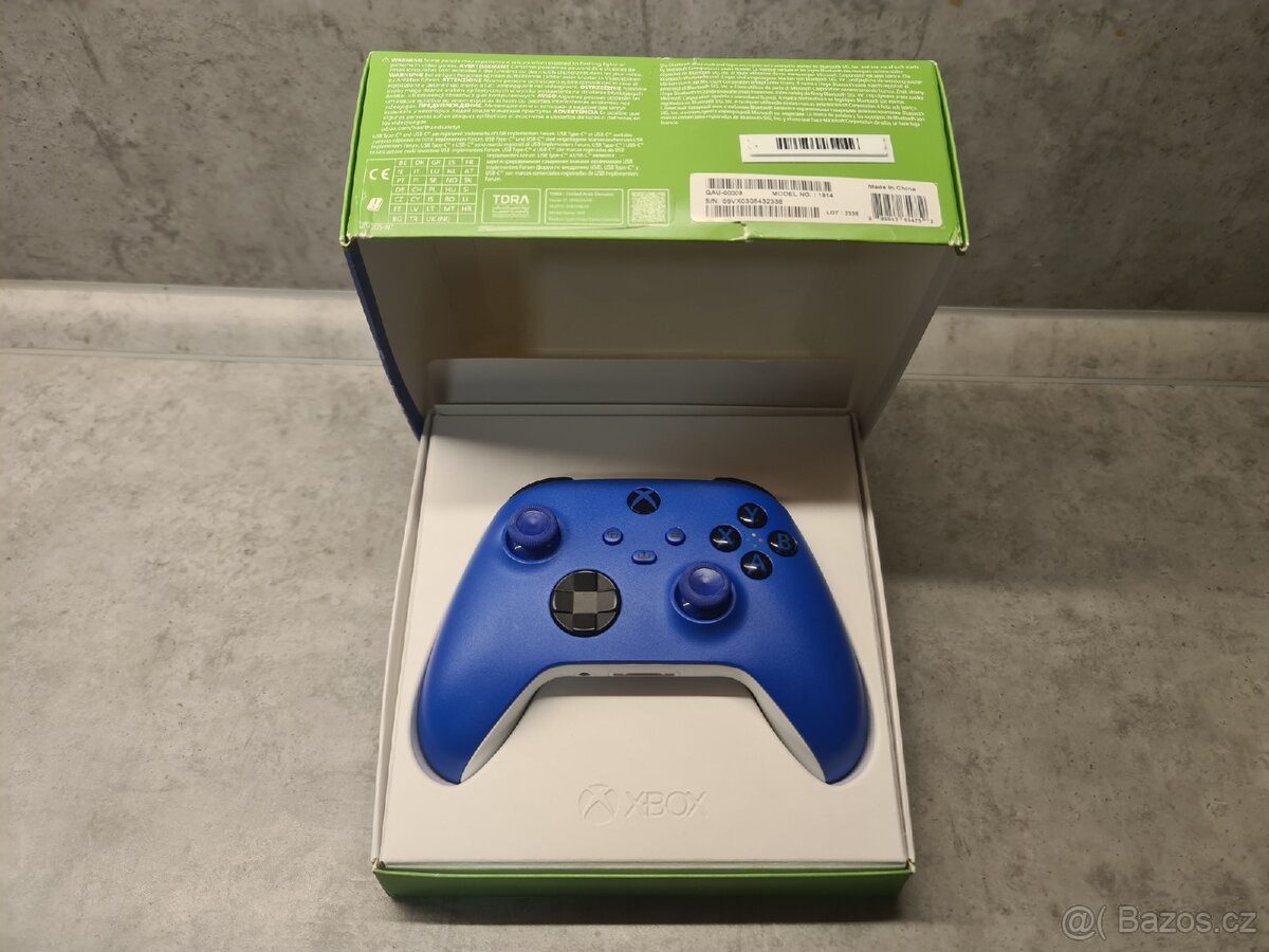 Xbox controller Shock blue - 3
