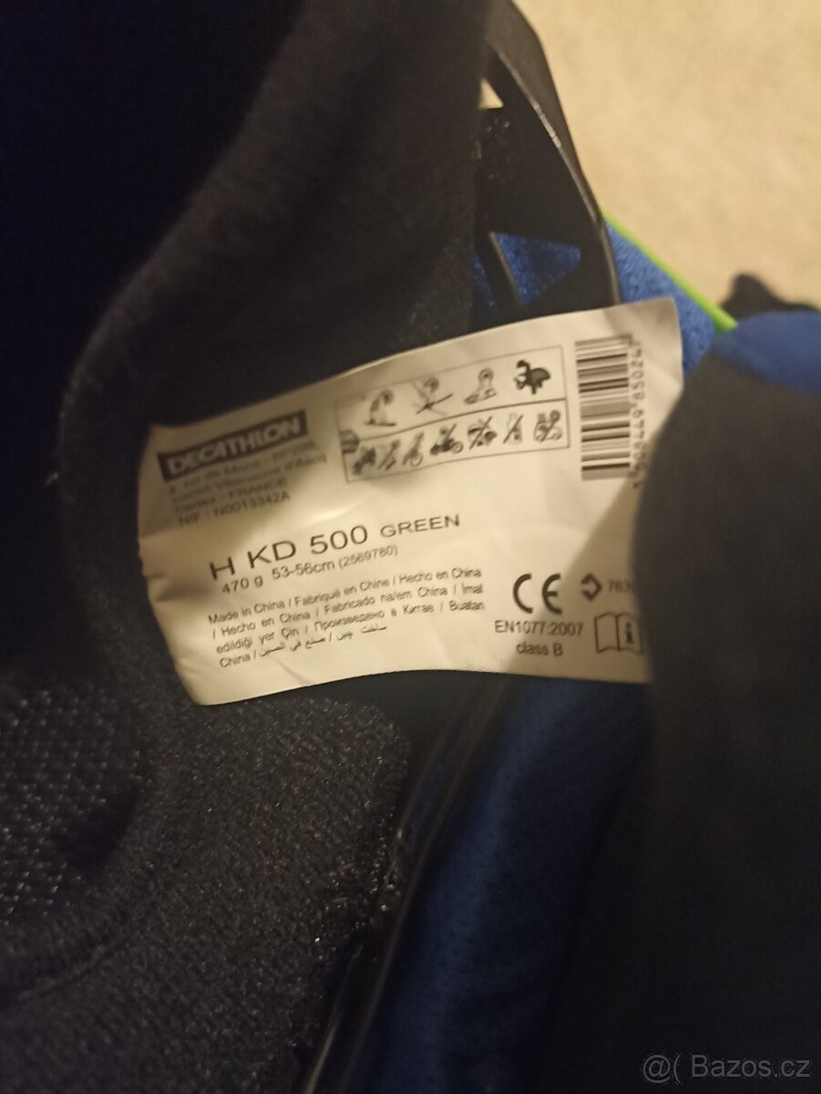 lyžařská helma i s brýlemi - 3