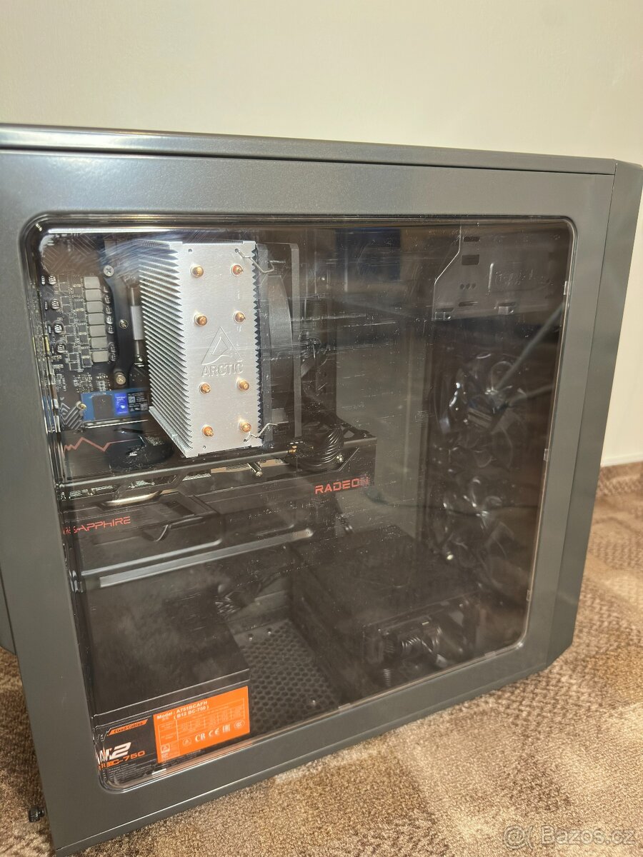 Herní PC Intel Core I3 - 12100f + Sapphire Pulse RX6600 - 3