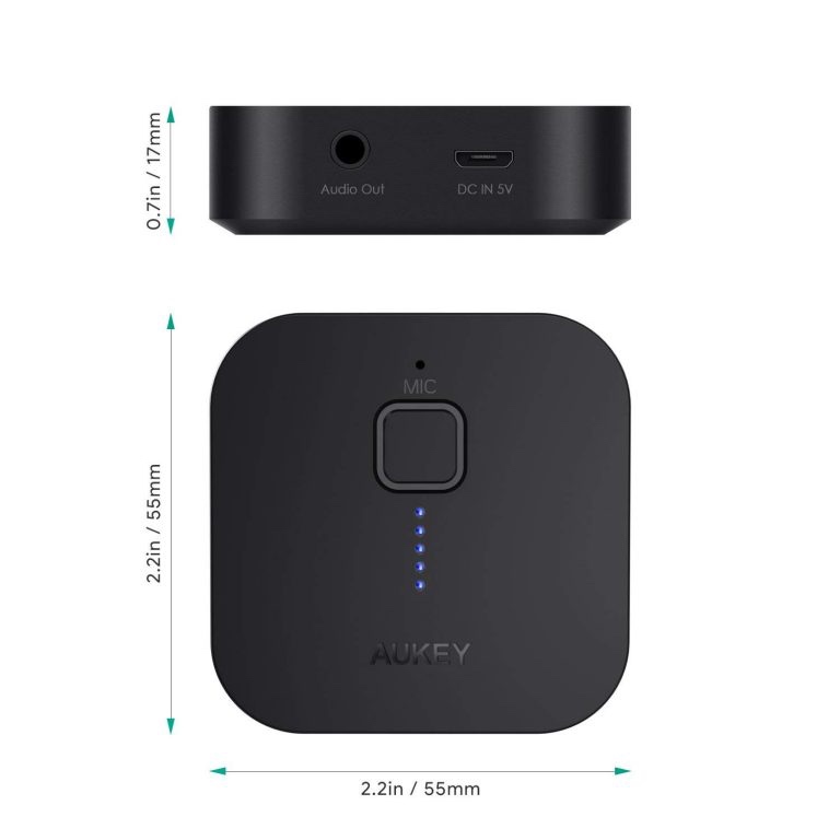 AUKEY bezdrátový Bluetooth v4.1 - 3