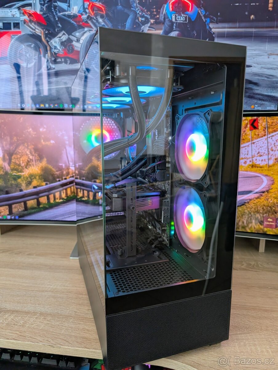 Herní PC na AM4 - 5600/4060ti/B550/16GB/1TB/650W/ - záruka - 3