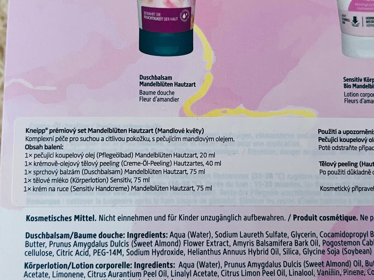 Mandlový set Kneipp - 3