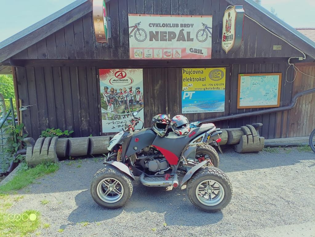Čtyřkola Bashan 300cc, poloautomat