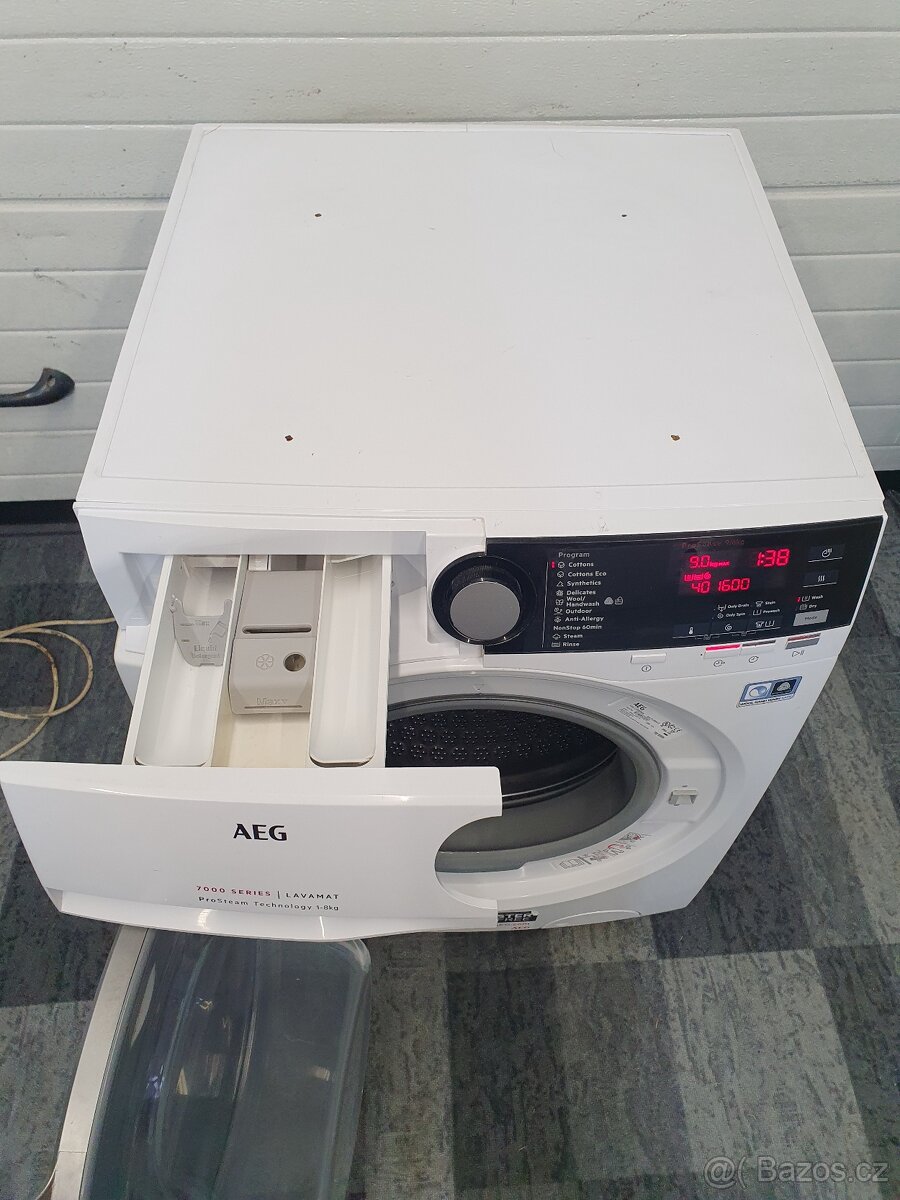 Kombinace pračka se sušičkou AEG L7WBE69S - 3