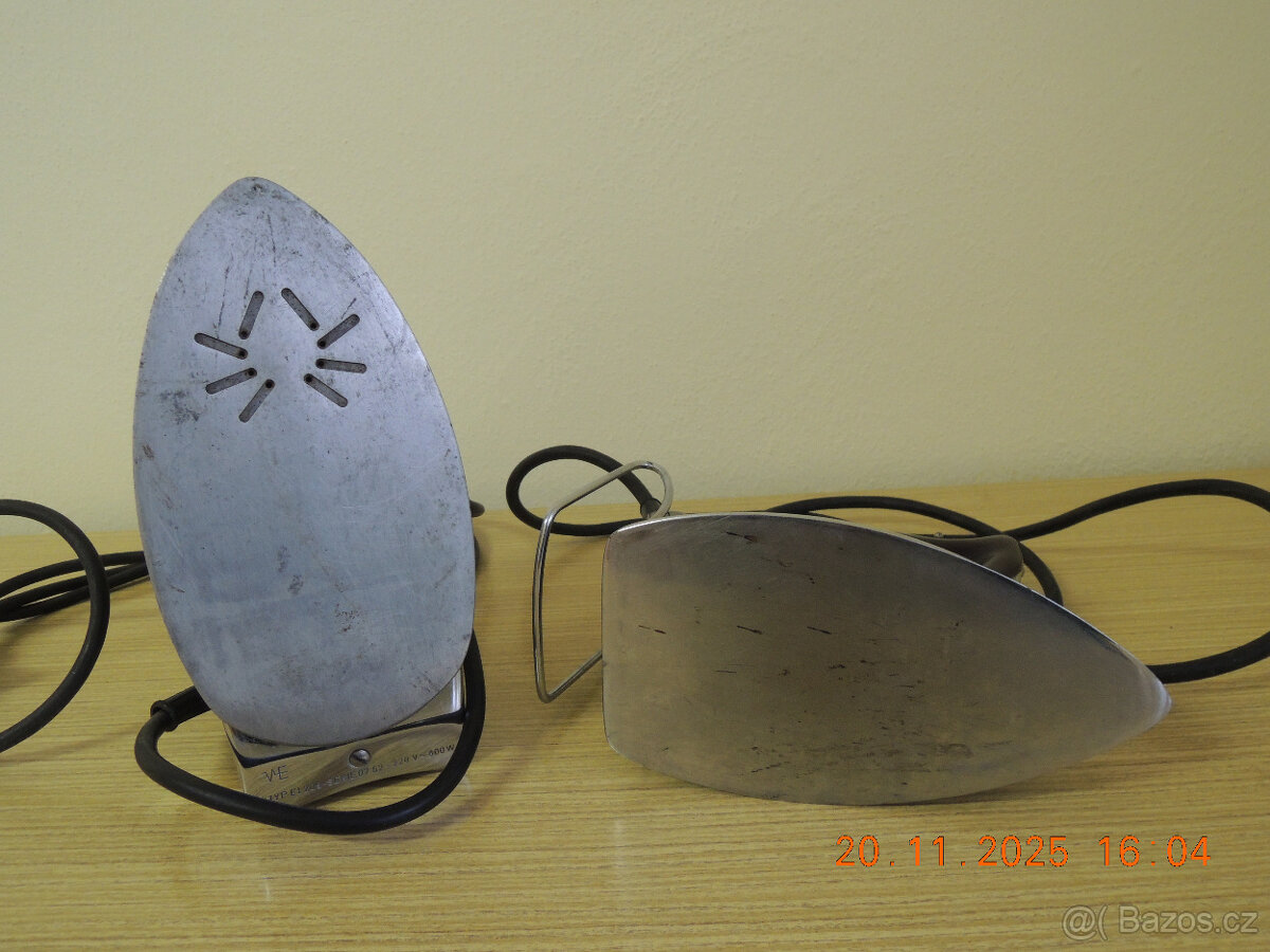 Staré žehličky - 3