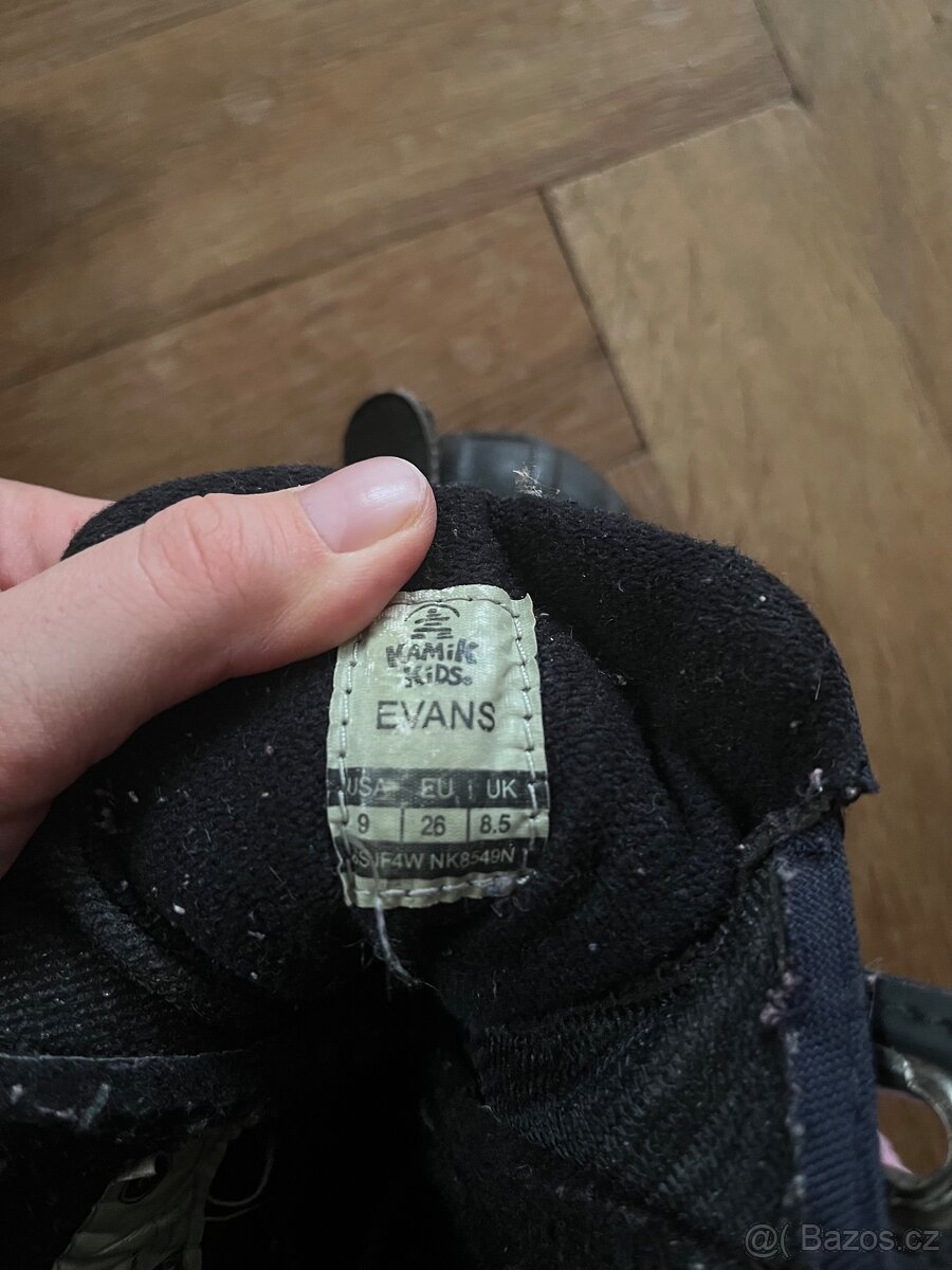 Zimní dětské sněhule vel. 25/26 - 3