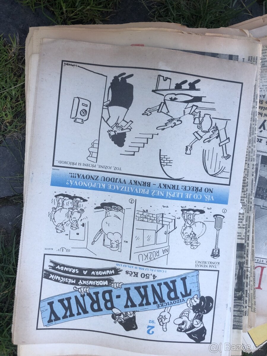 Staré časopisy, noviny - 3