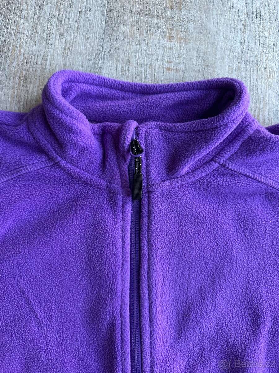 Fleecová mikina Crivit, vel. 146-152, NOVÁ, fialová - 3