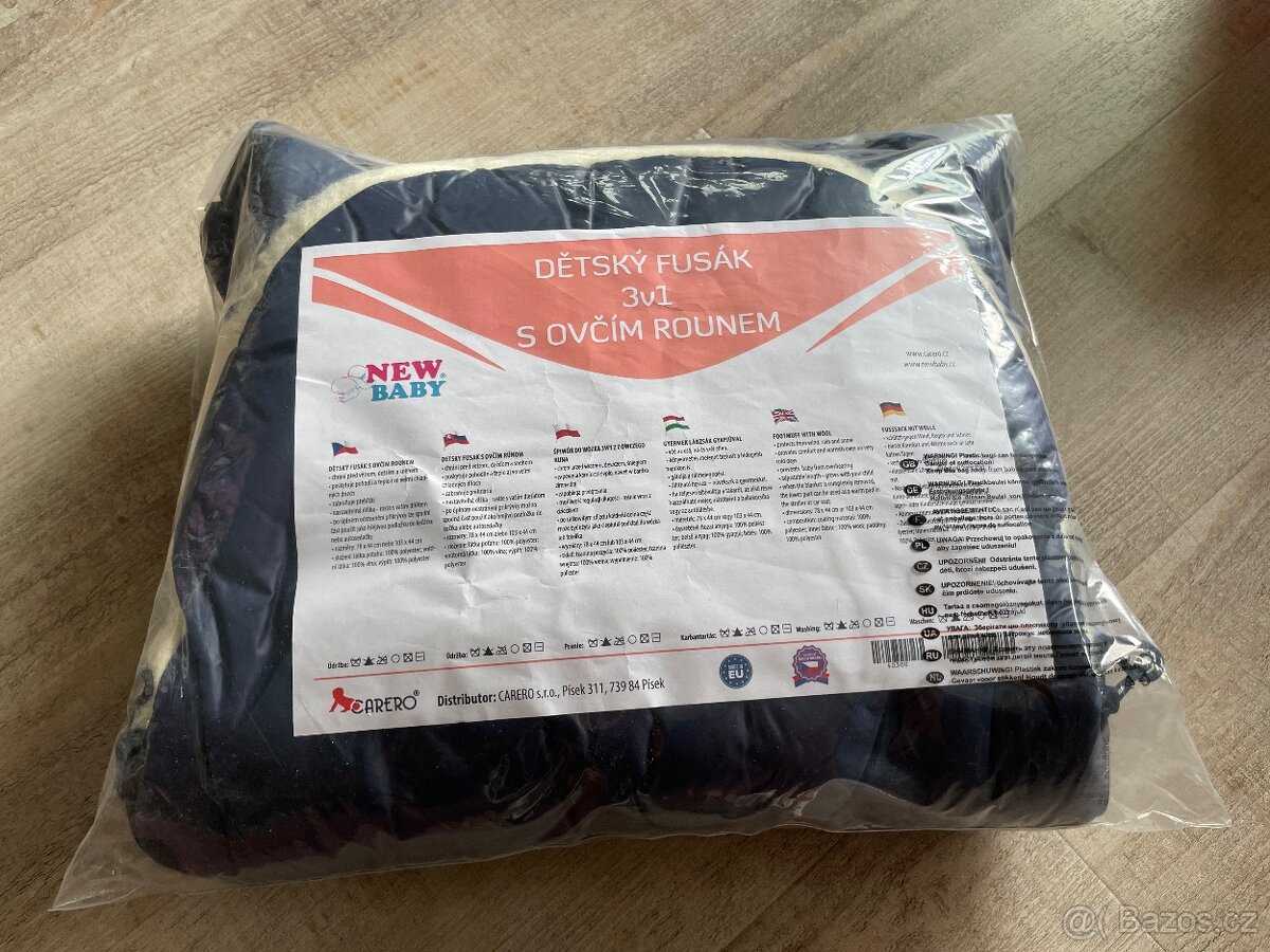 Dětský zimní fusak 3v1 - 3