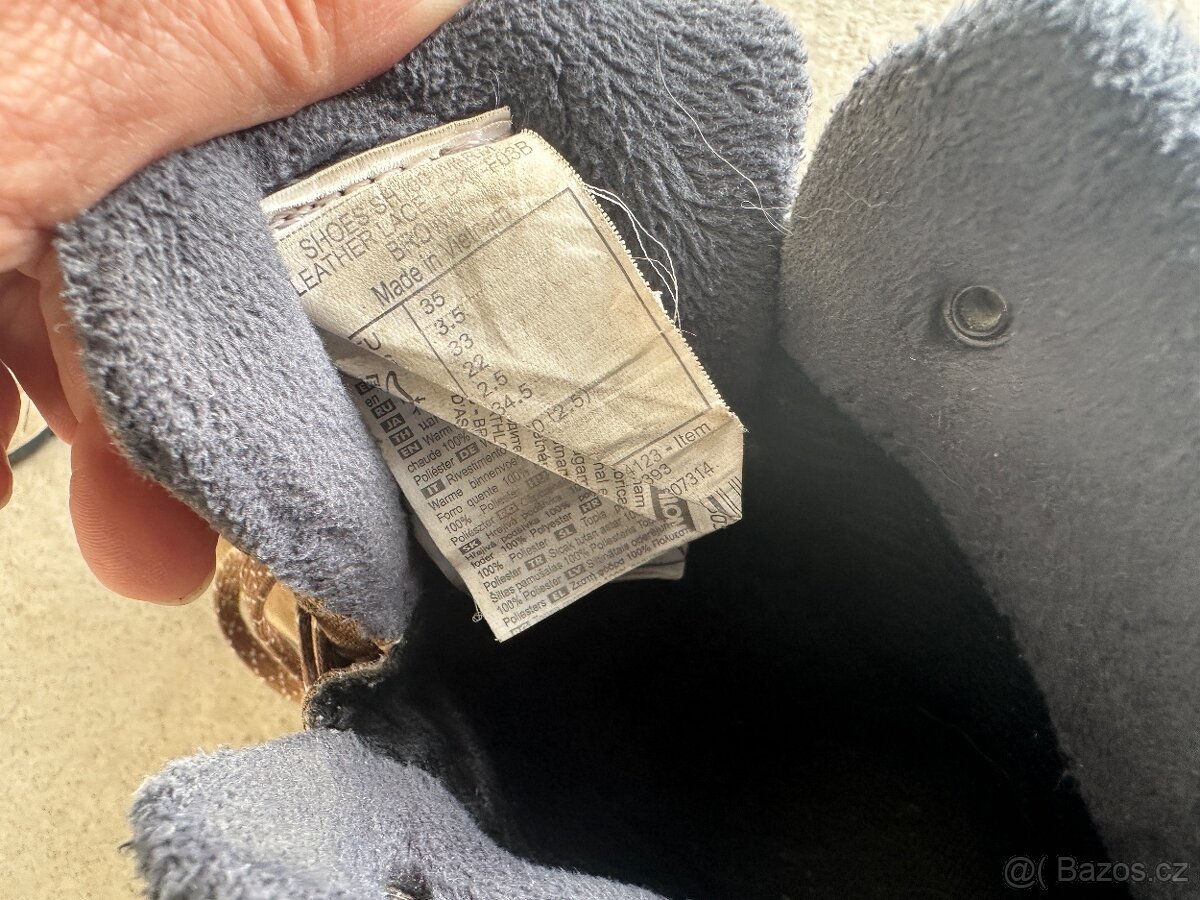 zimní boty chlapecké Decathlon vel. 35 - 3