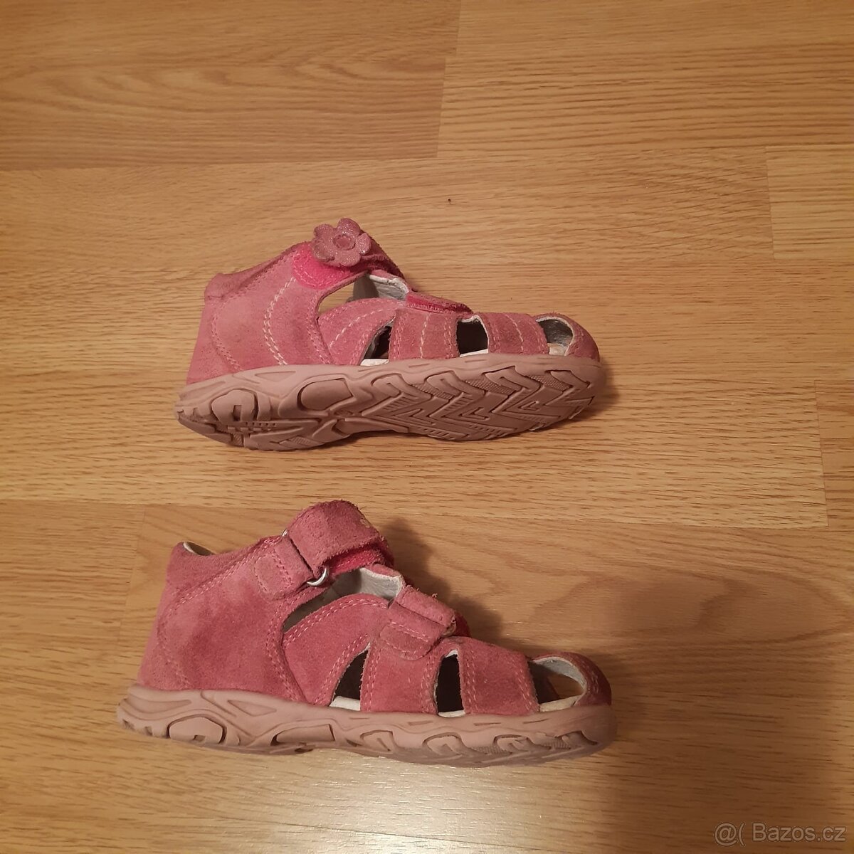 Růžové sandály Bubble gummers (27) - 3