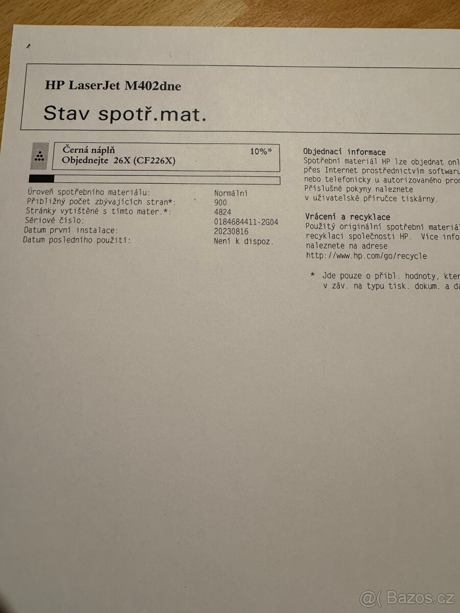 HP Laserjet M402dne č.1 - 3