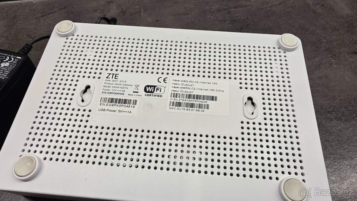 Router / VDSL modem ZYXEL ZXHN H267A - 3