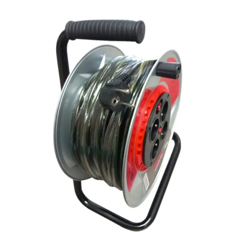 Prodlužovací kabel 50m,3×2.5mm Kovový Buben - 3