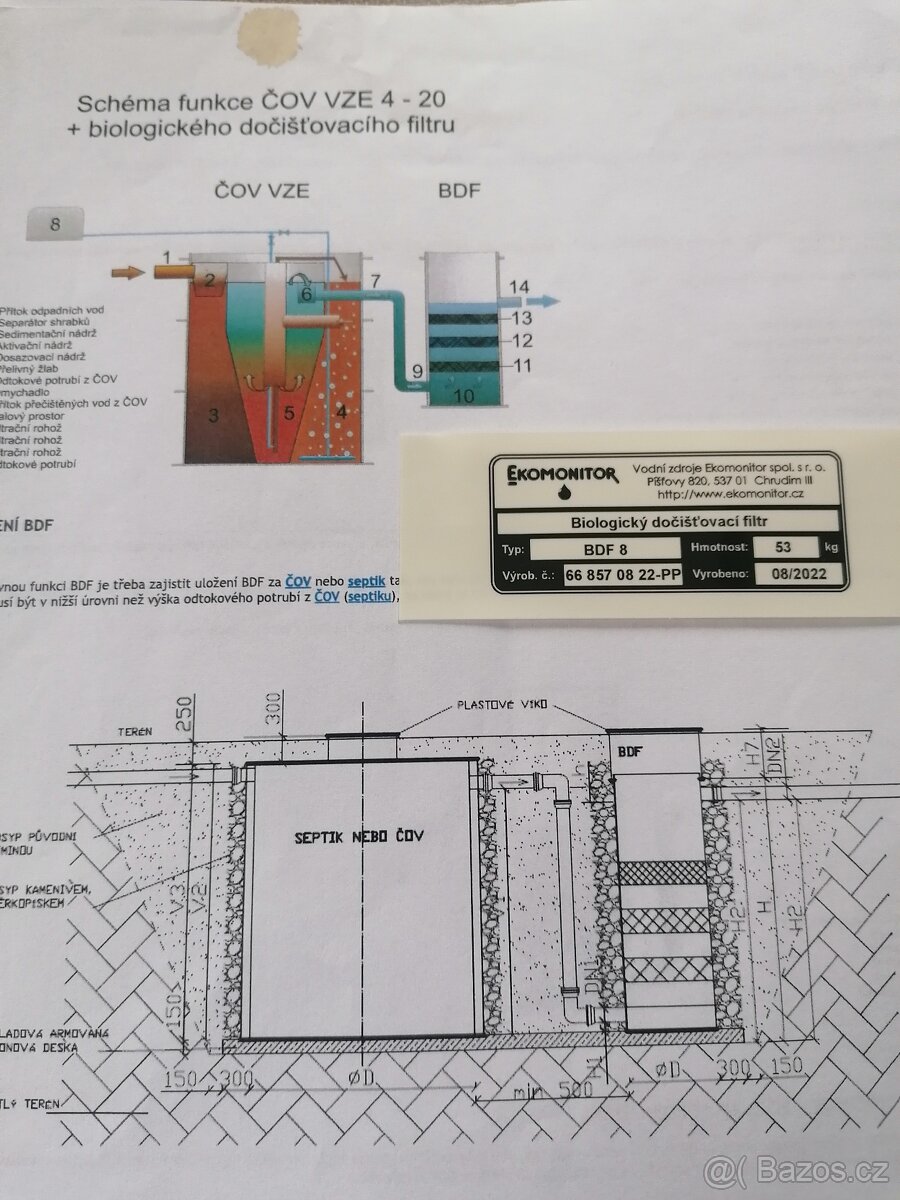 Biologický dočišťovací filtr - 3