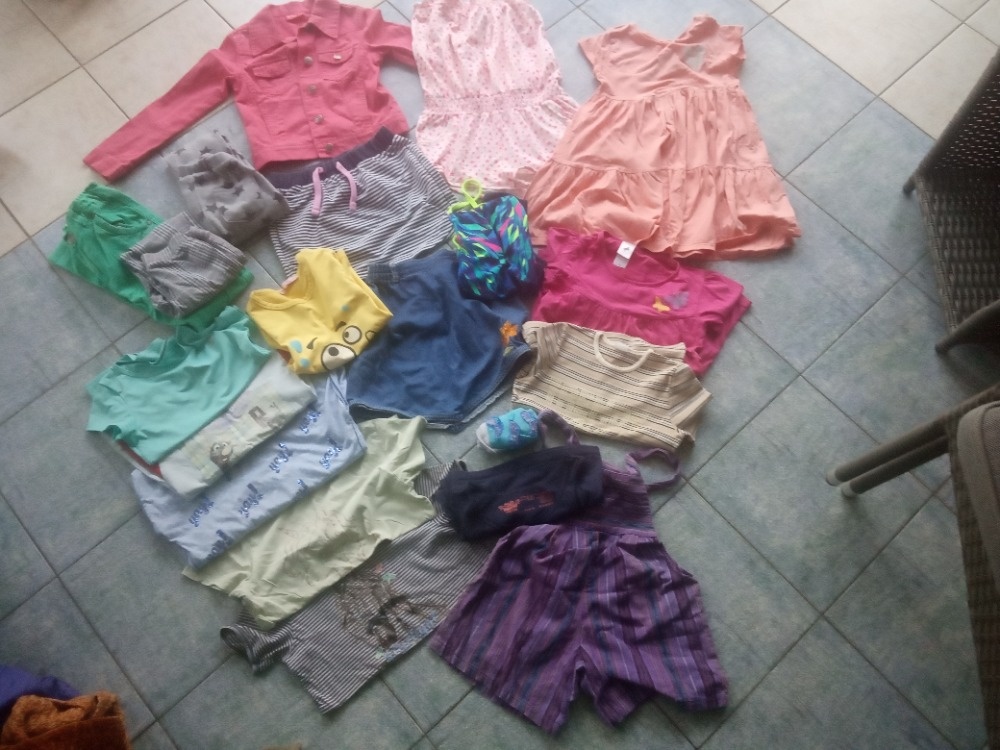 Balík dívčího oblečení-vel. 122/128 - 3