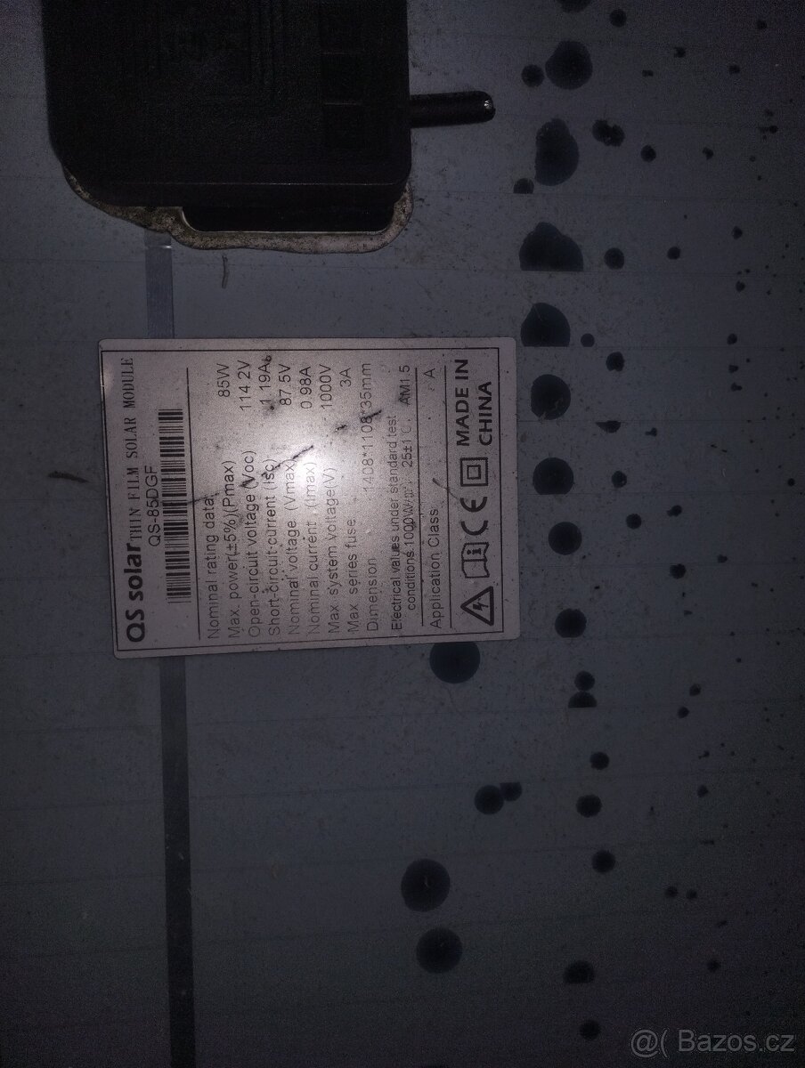 Solární panely 85W - 3