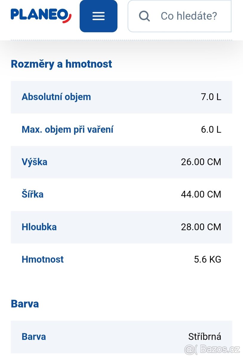 NOVY Pomaly hrnec Sencor SPR 5500SS - 3
