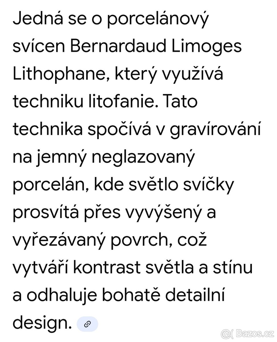 Porcelánový svícen - 3