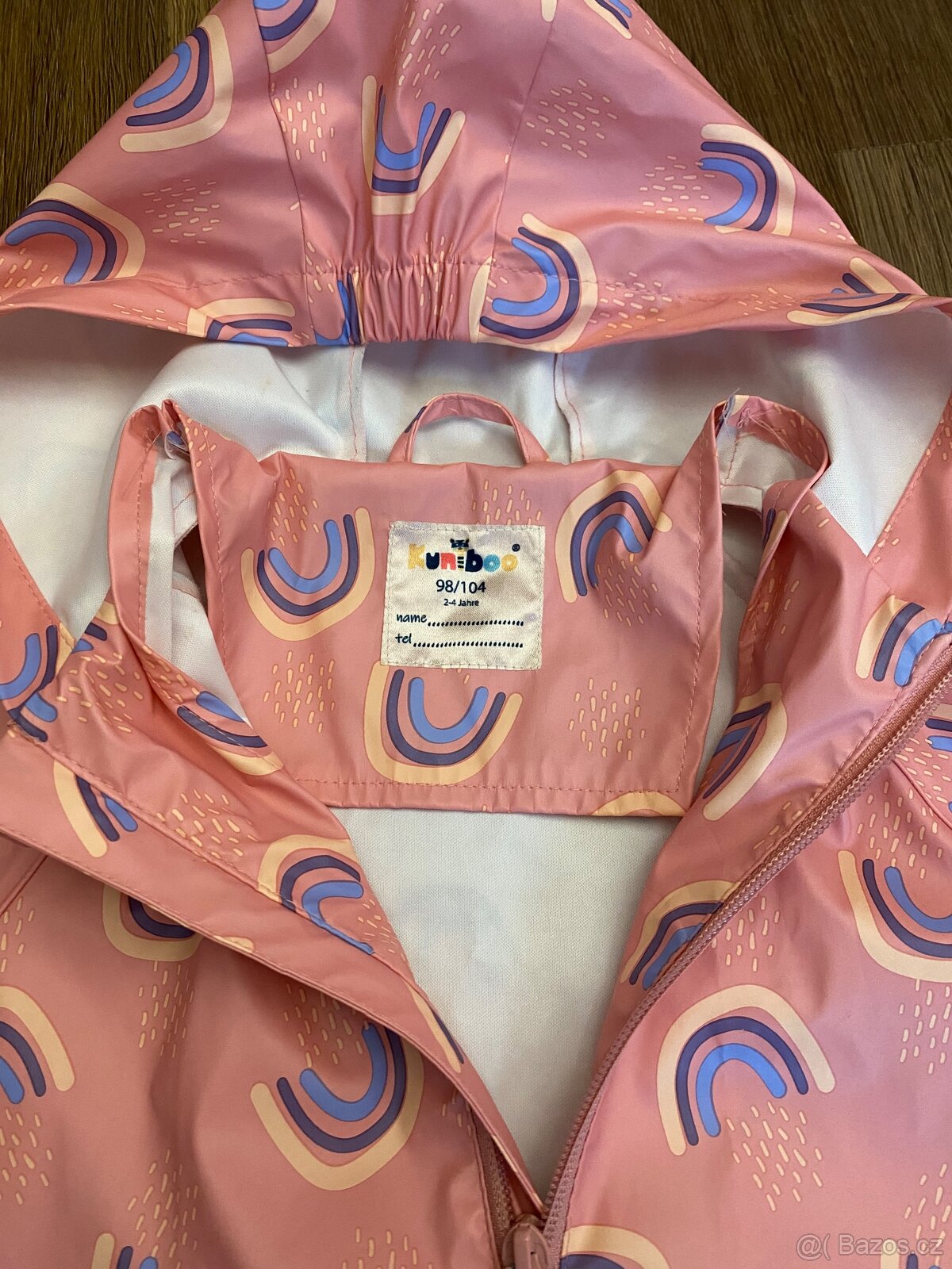 Pogumovaná nepromokavá bunda - 3