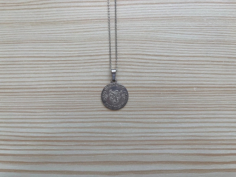 Stříbrný řetízek s přívěskem Škoda (1895-1995) - 3