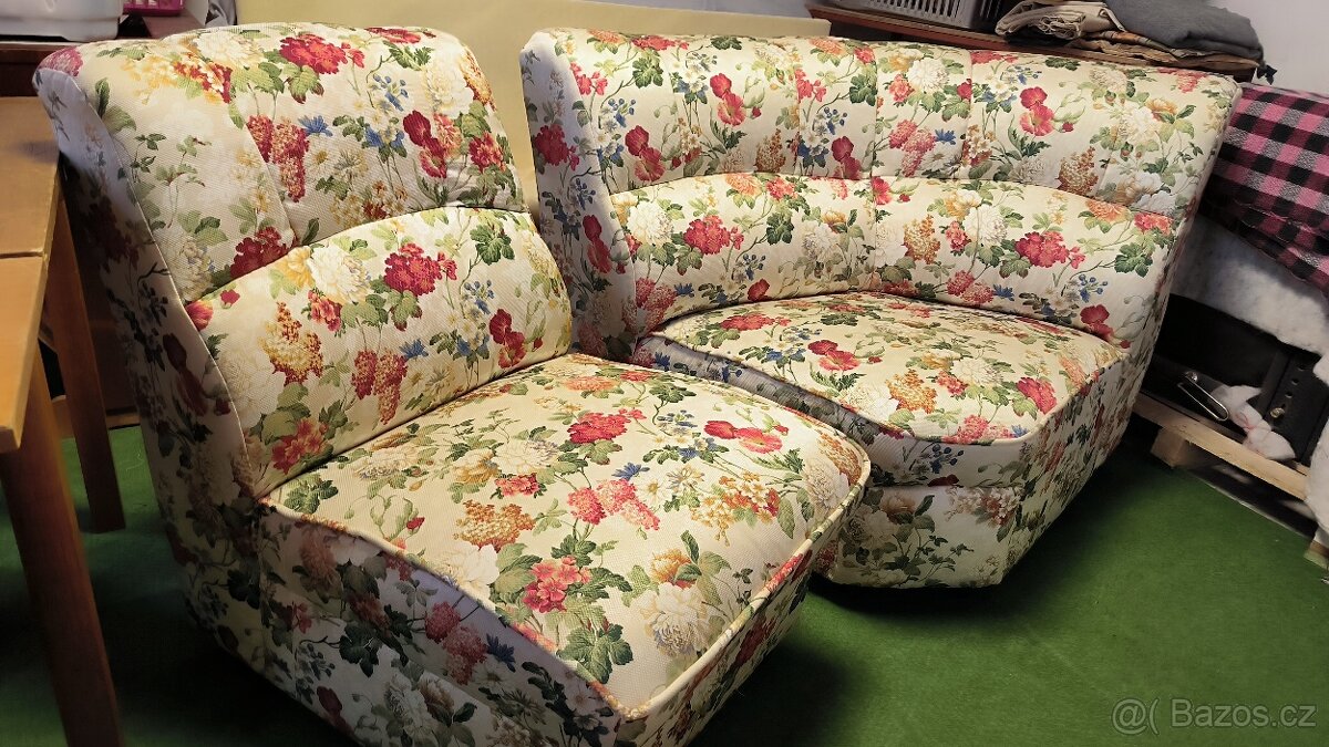 Rohovyý set variabilni gauč s křeslem Nové Lanscape - 3