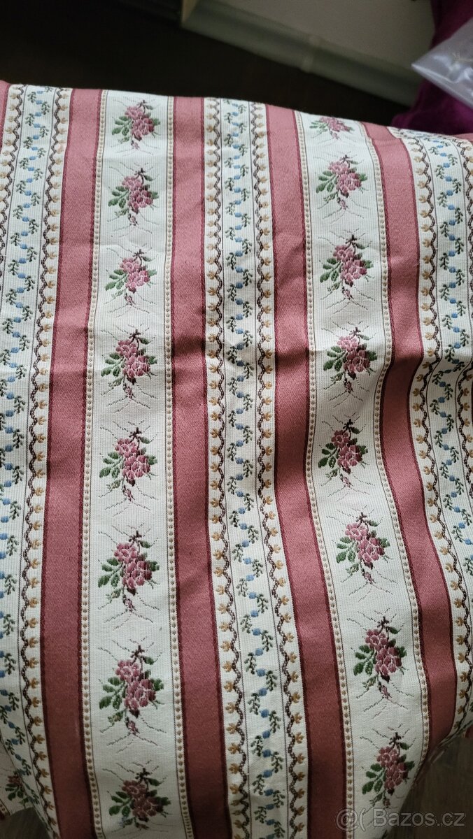 Retro látky + ubrus - 3