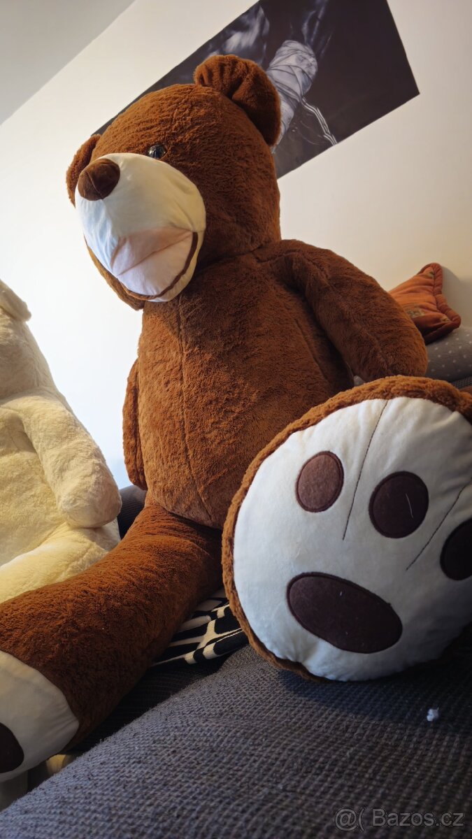 Obří plyšový medvěd 200 cm a 15kg TOP dárek 🎁 - 3