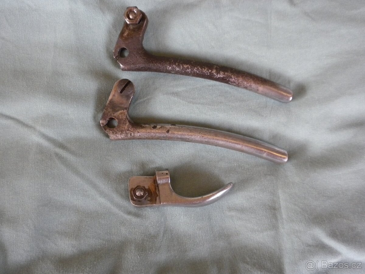 JAWA předválečná všechny modely páčky v patině zachovalé - 3