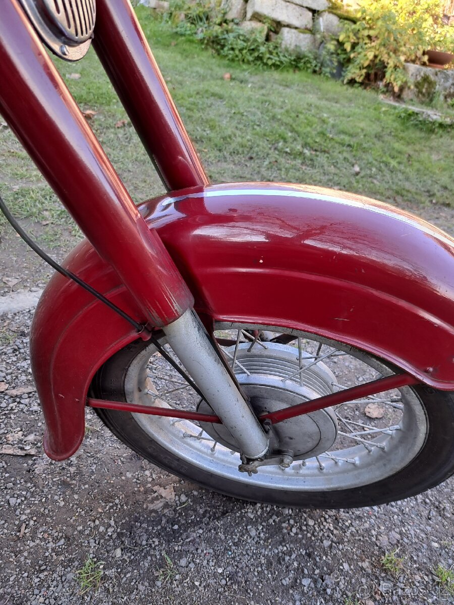 JAWA 250/353 Kývačka s TP, RV. 1959- JIŽ PO SLEVĚ - 3