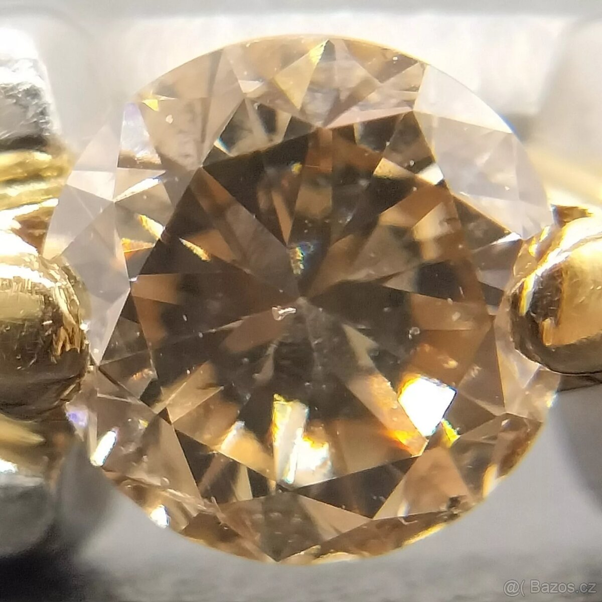 LUXUSNÍ PLATINOVÝ DIAMANTOVÝ PRSTEN SOLITÉR 0.50 CT - 3