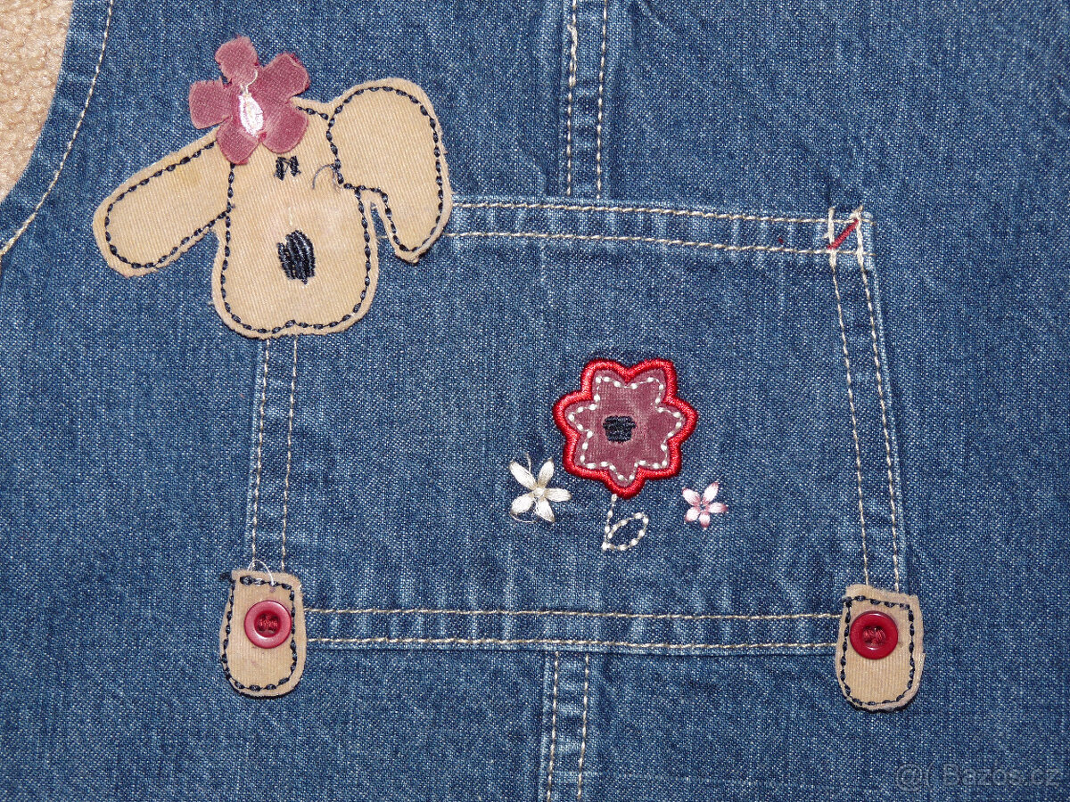 Džínové šaty v.104 - 3