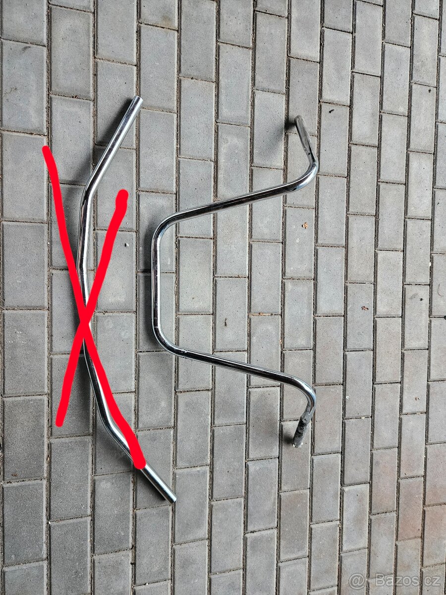 Řidítka na motorku, chopper (25 mm) - 3