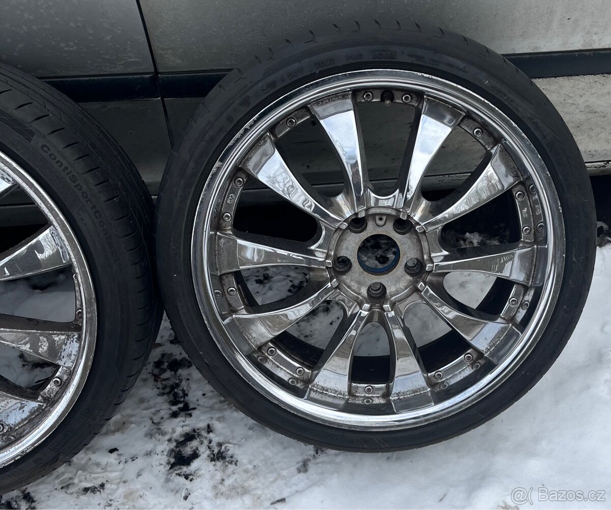 Alu kola 235/35/RS19 rozteč 5x120 - 3