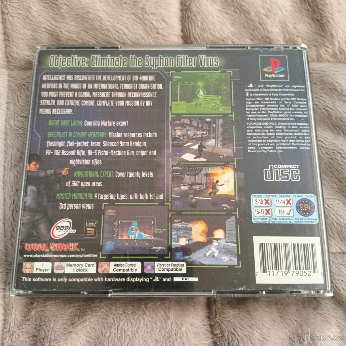 Syphon Filter - Playstation 1 - 3