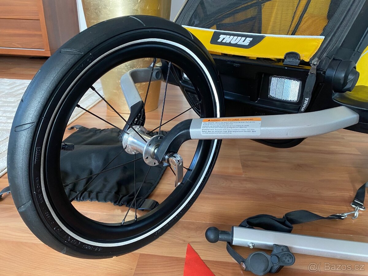 💛🖤 Thule Chariot Sport + 3 sety 🖤💛 - 3