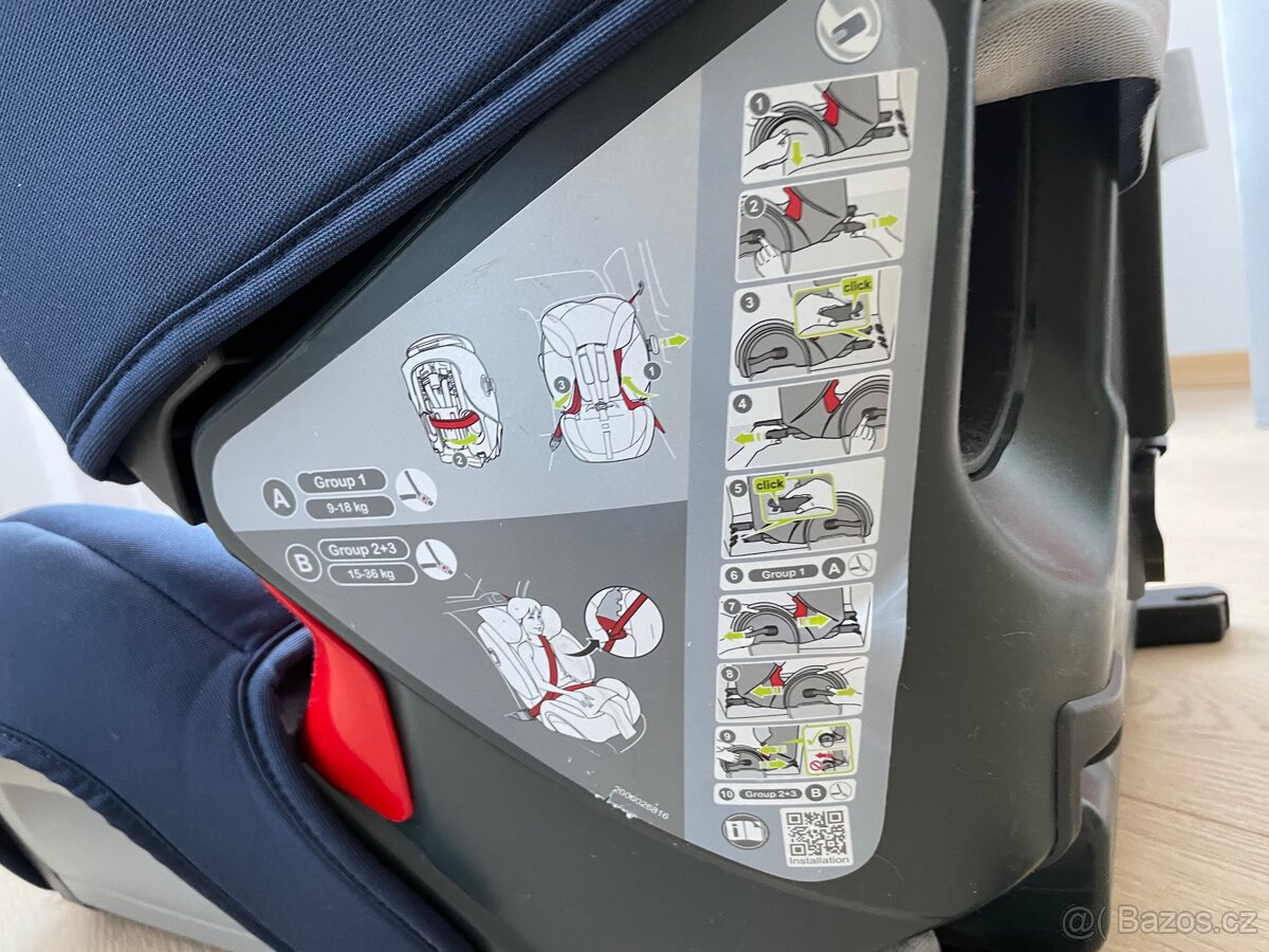 Dětská autosedačka Britax romer safefix plus isofix - 3