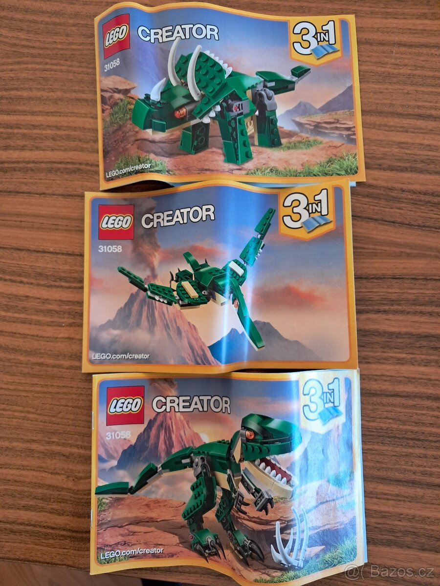 Použité Leho 31058 creator 3v1 - 3