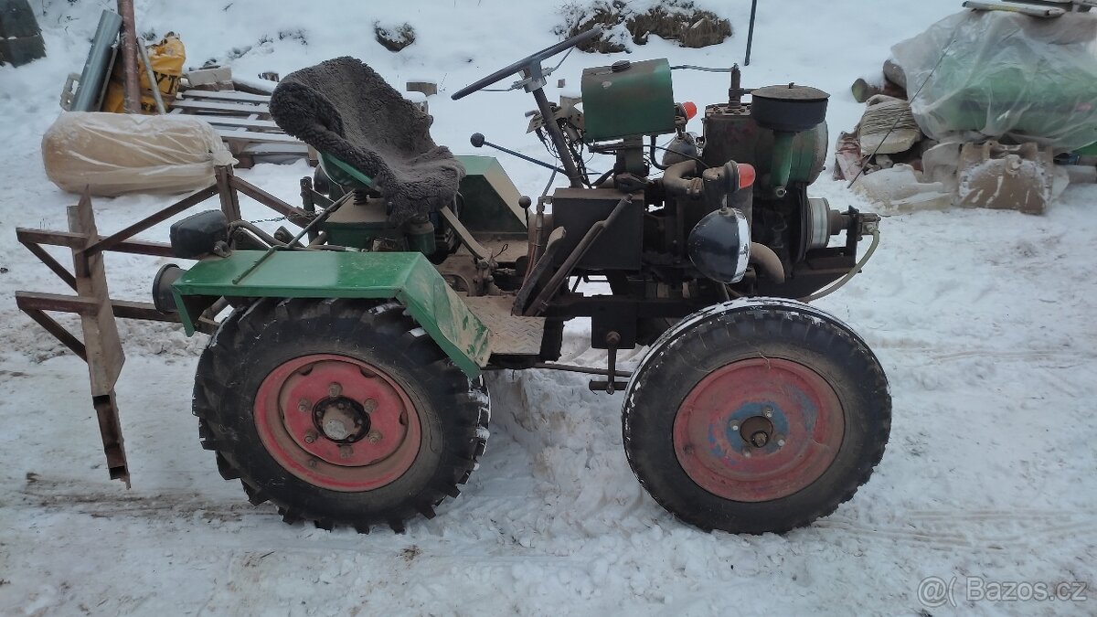 Malotraktor domácí výroby - 3
