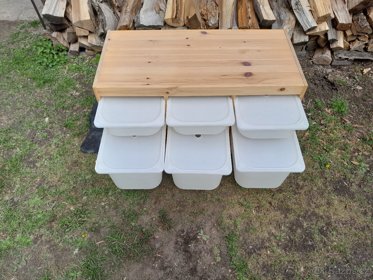 Ikea úložná sestava Trofast borovice - 3