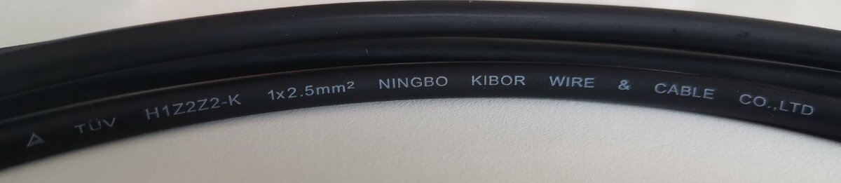 Solární kabel prodlužovací MC4 - 3