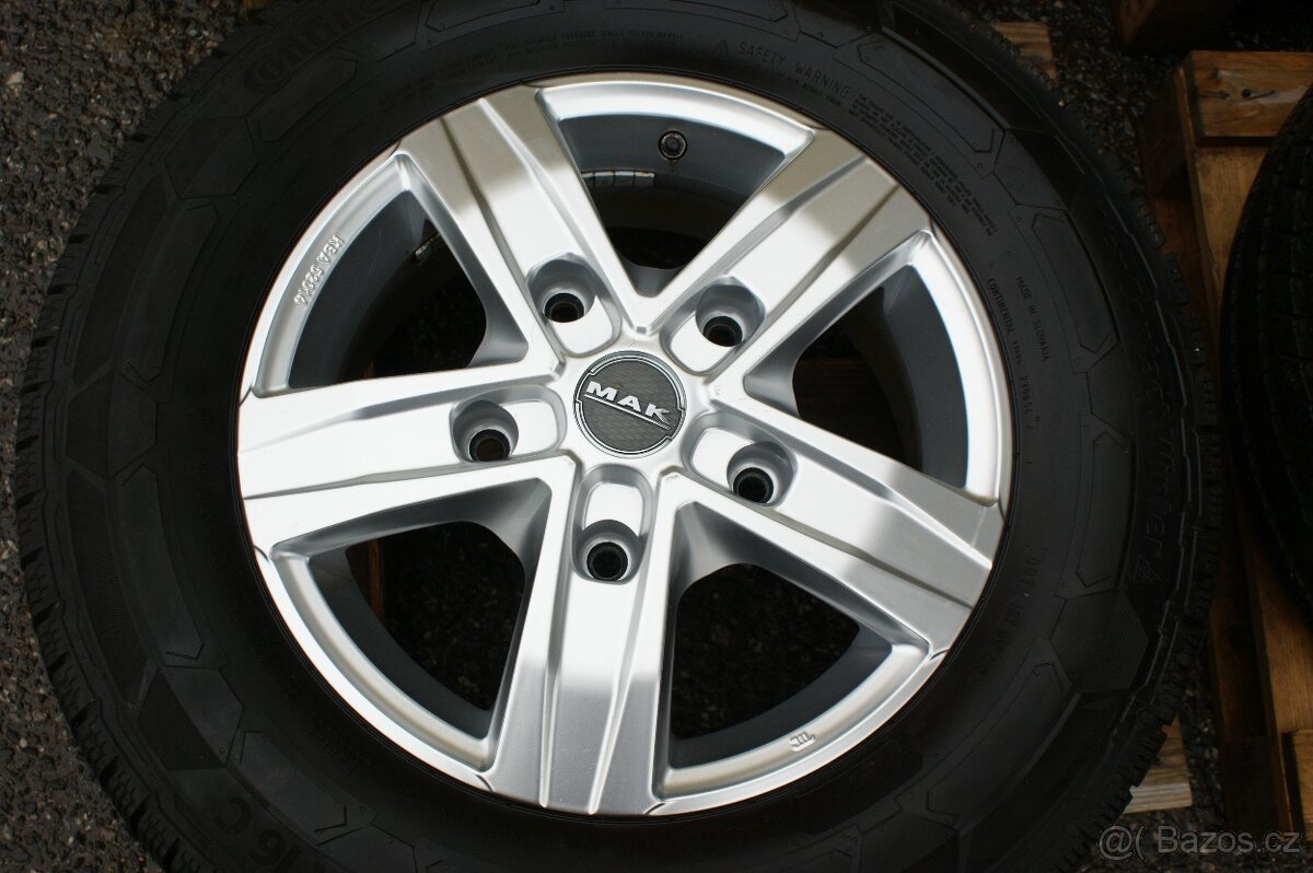 Ford Transit R16 5x160 hezky model kol zimni pneu DOT3124 - 3