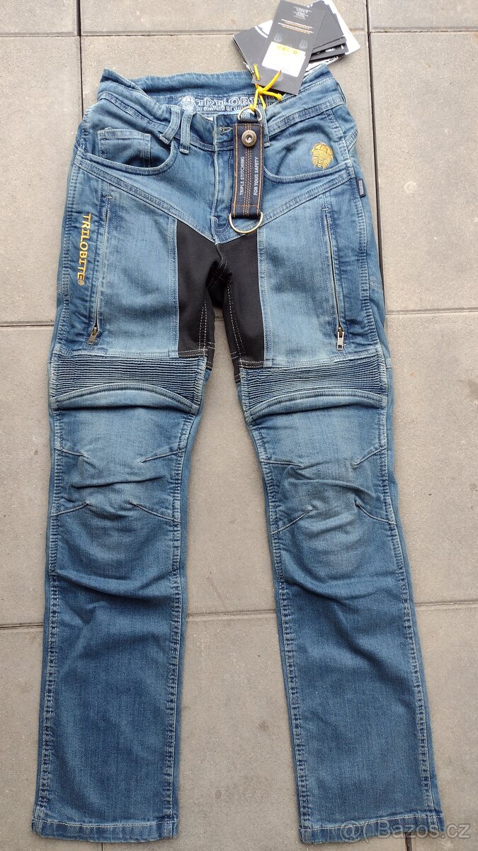 Dámské motorkářské džíny trilobite 2ks - 3