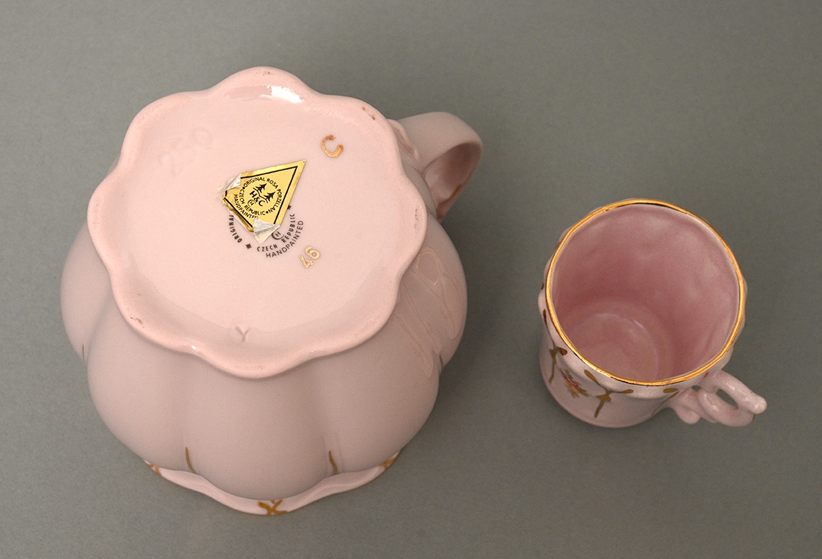 Růžový porcelán - sbírka - 3